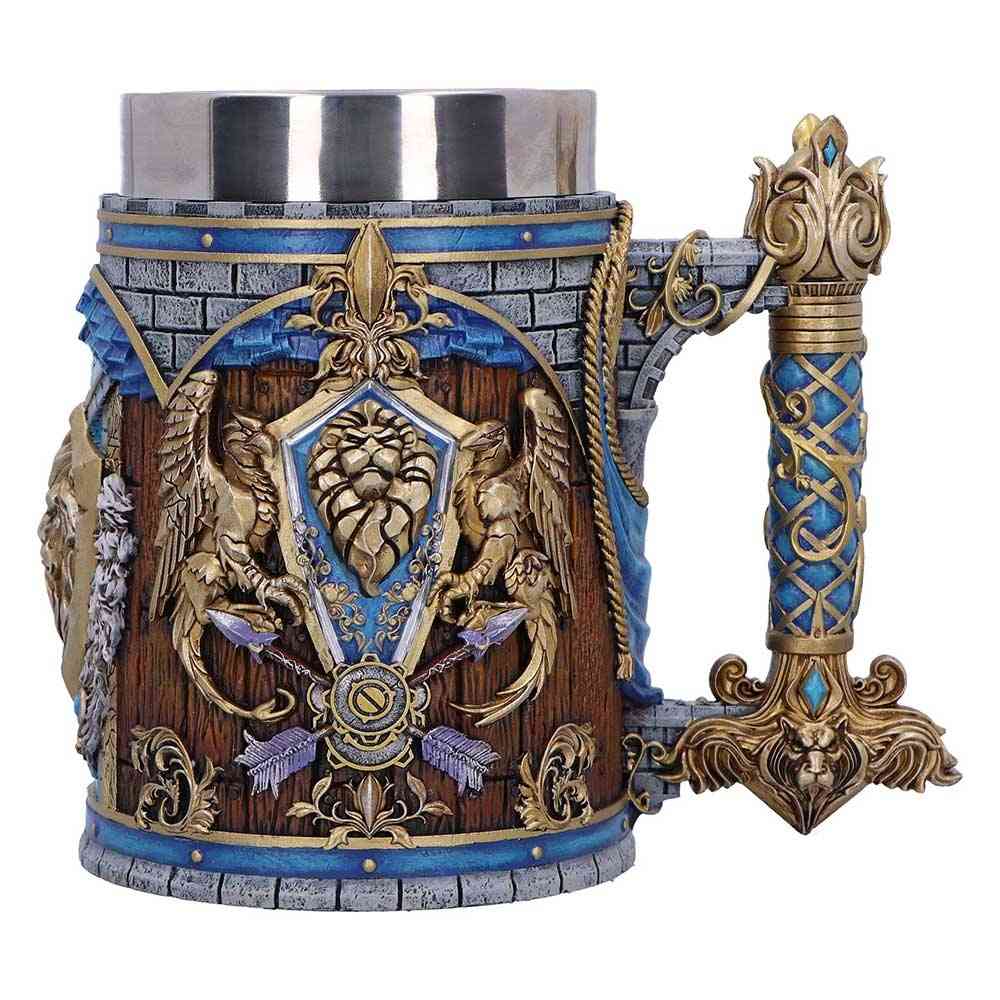 Nemesis Now World of Warcraft - Alliance Tankard - Multicolours